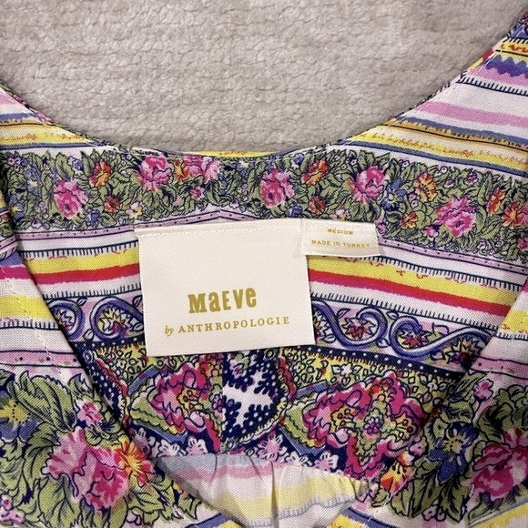 Maeve x Anthropologie Ceresco Bohemian Peasant Top - Picture 5 of 8